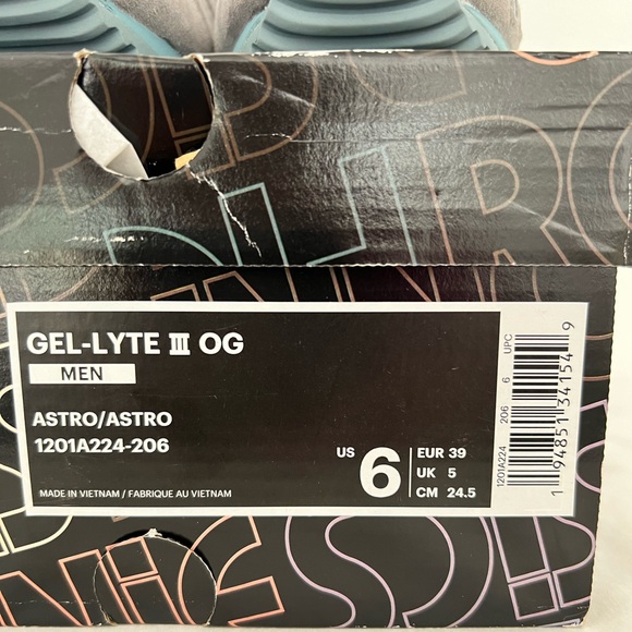 Men's Gel-Lyte III OG 1201A224-206 - Ronnie Fieg "The Palette - Astro" - Picture 3 of 7